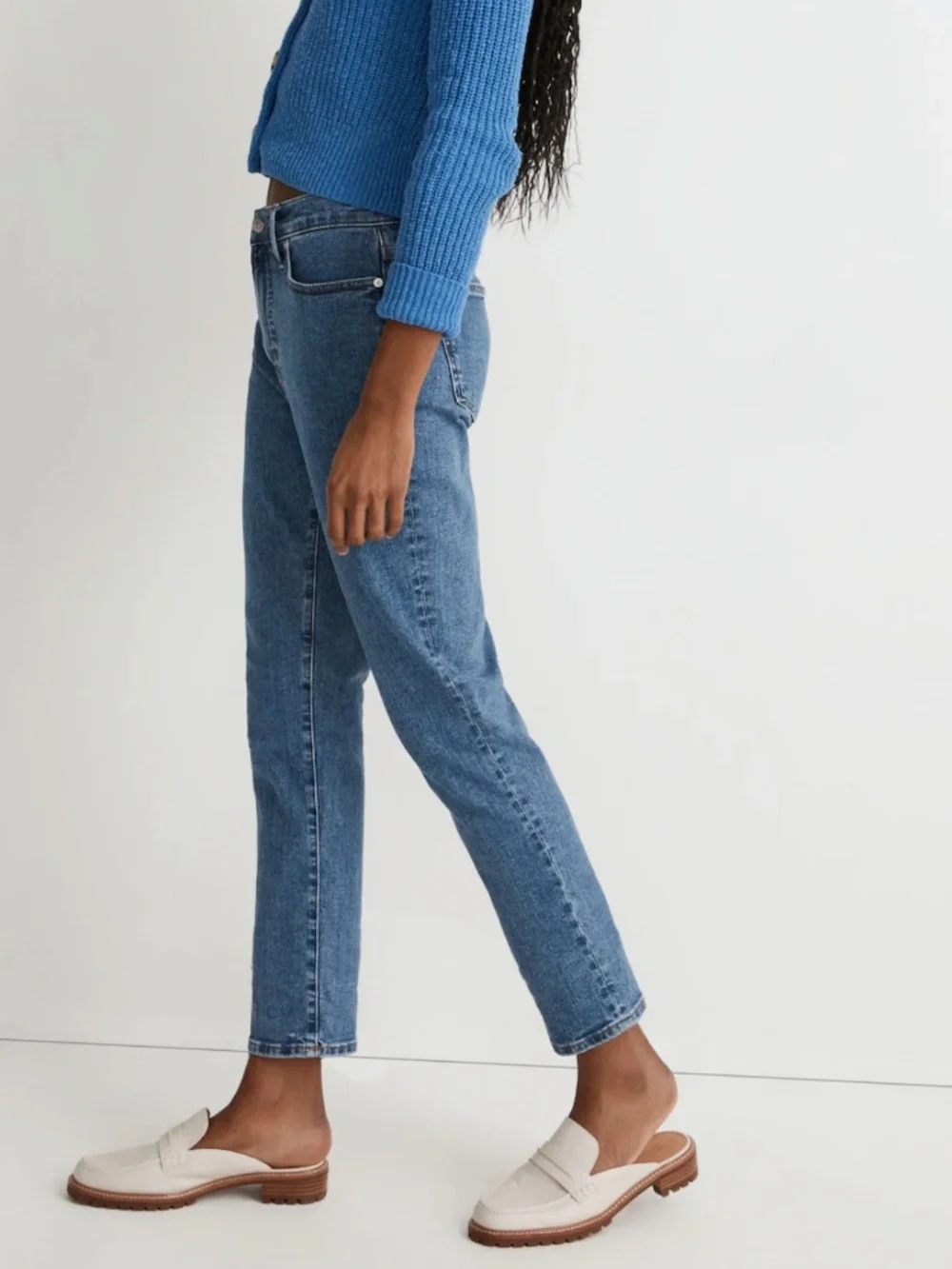 Madewell The Mid-Rise Mom Perfect Vintage Tapered Jeans Knowland Wash Size 26